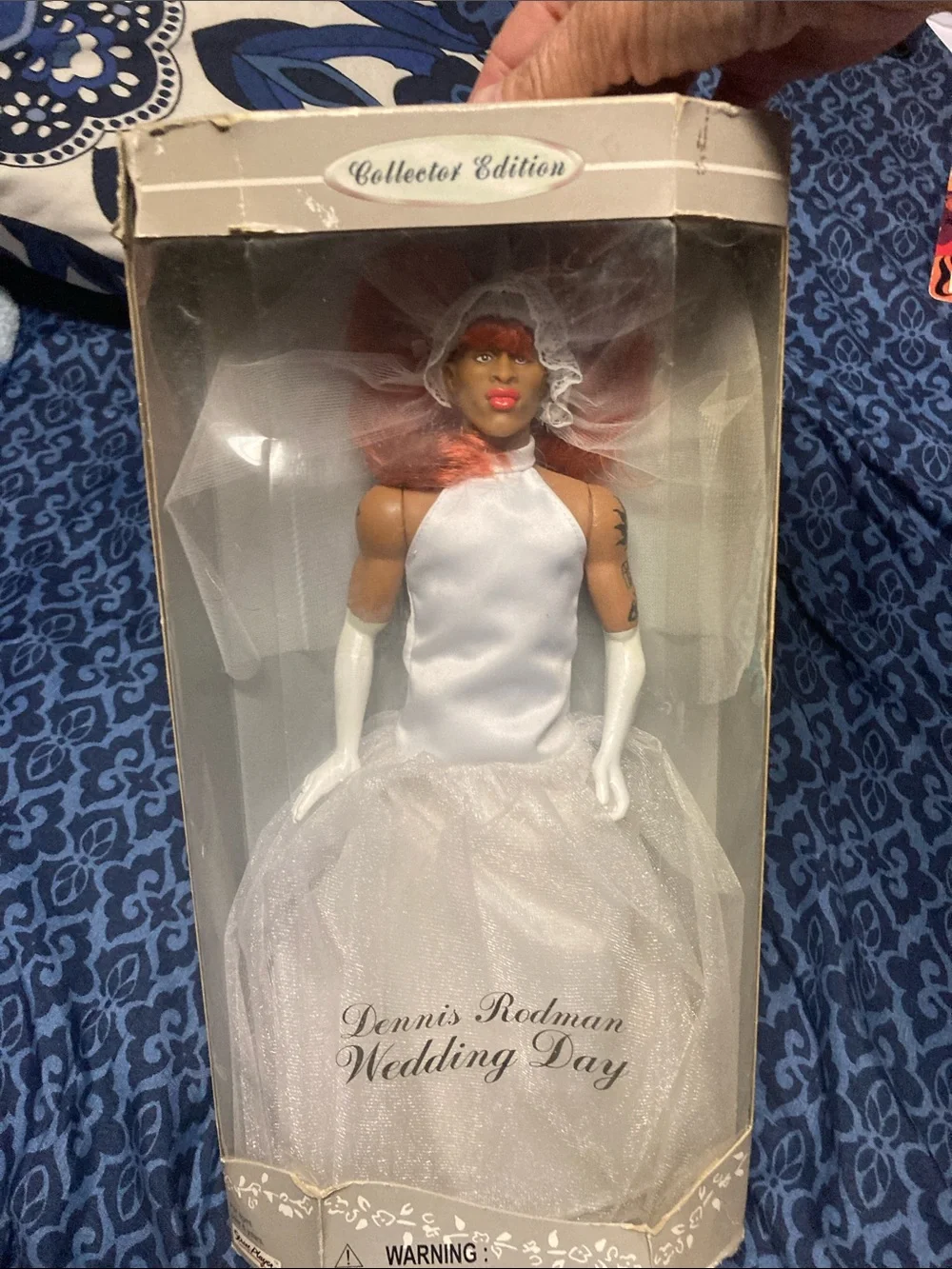 Collector Edition Dennis Rodman Wedding Doll